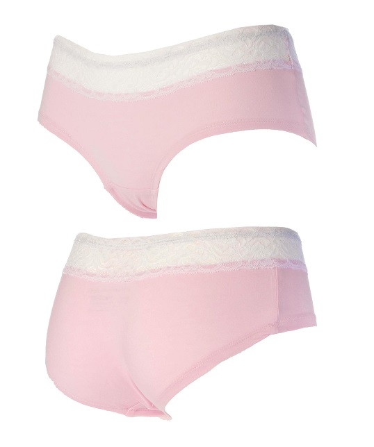 Dames bamboe Hipster - pink